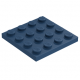LEGO lapos elem 4x4, sötétkék (3031)